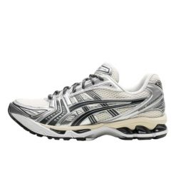 Buty do chodzenia dla dorosłych ASICS Gel-Kayano 14 Kith Cream Scarab (2024). Szare buty sportowe na co dzień damskie Asics, bez wzorów, z materiału, trekkingowe, asics gel kayano. Za 3,267.26 zł.