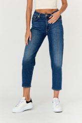 7 FOR ALL MANKIND Granatowe jeansy damskie MALIA LUXE VINTAGE BLUEPRINT. Niebieskie jeansy damskie 7 FOR ALL MANKIND. W wyprzedaży za 469.99 zł.