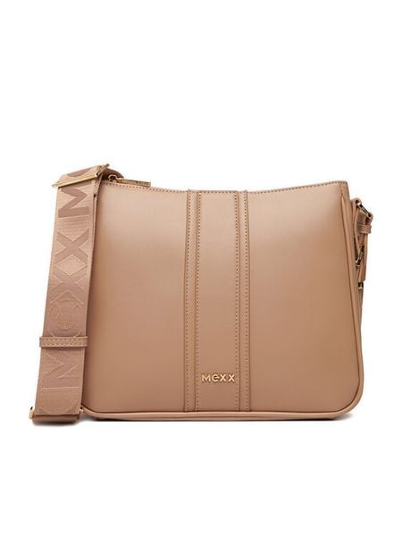 MEXX Torebka CEO-MEXX-S-005-08 Beżowy. Brązowe listonoszki damskie Mexx, bez wzorów, z materiału, bez dodatków. Za 229.99 zł.