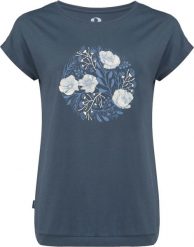 Damska koszulka Loap Barga niebieska. Niebieskie t-shirty damskie Scarpa, m, bez wzorów, z bawełny, bez kołnierzyka. Za 79.69 zł.