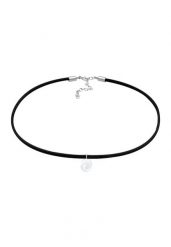 Elli Damski choker spiralny z imitacji skóry ze srebra próby 925 Sterling Silver Naszyjniki 1 ct. Szare naszyjniki damskie Elli, na co dzień, srebrne. Za 243.99 zł.