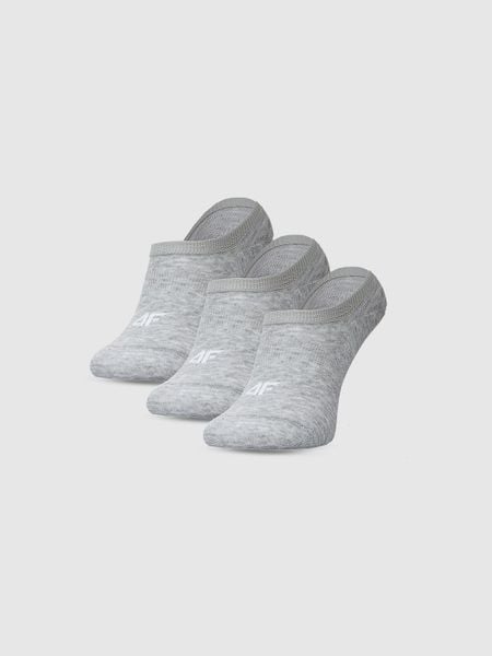 4F Skarpetki casual stopki (3-pack) męskie - szare 43-46. Szare skarpetki męskie 4f, bez wzorów, z bawełny. Za 44.99 zł.