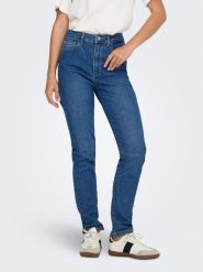 ONLY Carmakoma Dżinsy - Slim fit - w kolorze niebieskim rozmiar: W33/L32. Niebieskie jeansy damskie Only Carmakoma, z podwyższonym stanem. Za 78.28 zł.