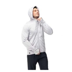 Bluza Męska Cross Idrisan Z Pełnym Zamkiem Błyskawicznym. Szare bluzy z kapturem męskie IQ, l, z bawełny. Za 239.99 zł.