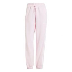 Damskie spodnie dresowe adidas Essentials 3 stripes. Białe spodnie sportowe damskie Adidas, l, z dresówki, na fitness i siłownię. Za 218.50 zł.