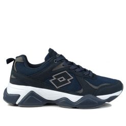 Buty sneakersy męskie sportowe Lotto WANY. Białe buty sportowe na co dzień męskie Lotto, z materiału, bez zapięcia, trekkingowe. Za 159.00 zł.