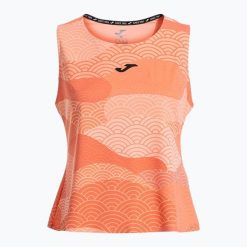 Koszulka tenisowa damska Joma Challenge. Brązowe bluzki damskie Joma, xs, bez wzorów, bez kołnierzyka. Za 129.99 zł.