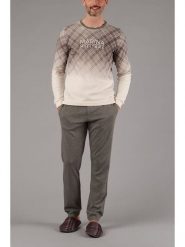 Maryplaid Piżama w kolorze jasnobrązowym rozmiar: S. Brązowe piżamy męskie maryplaid, s, bez wzorów, bez ramiączek. Za 130.99 zł.