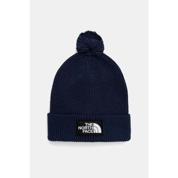 Czapka zimowa The North Face LOGO BOX POM BEANIE. Niebieskie czapki męskie The North Face. W wyprzedaży za 119.00 zł.