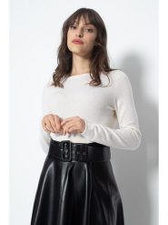 AUTHENTIC CASHMERE Kaszmirowy sweter "Criou" w kolorze białym rozmiar: S. Białe swetry klasyczne damskie AUTHENTIC CASHMERE, s, z kaszmiru, bez kołnierzyka. Za 287.84 zł.