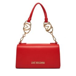 Torebka LOVE MOSCHINO. Czerwone torebki klasyczne damskie Love Moschino, bez wzorów, bez dodatków. Za 549.99 zł.
