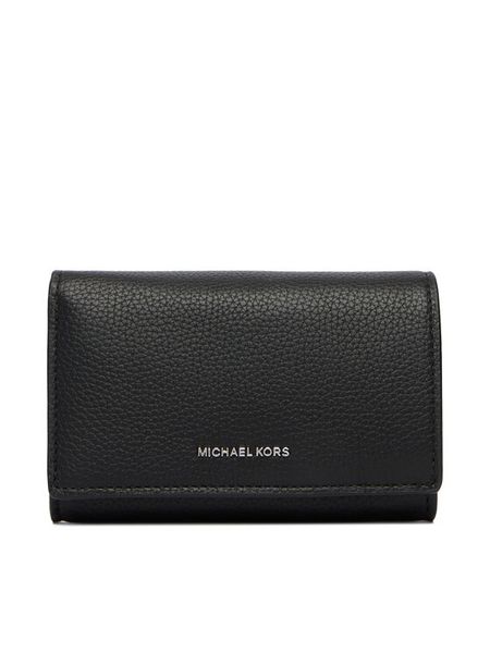 MICHAEL Michael Kors Portfel 32R6SJ6D3L Czarny. Czarne portfele damskie MICHAEL Michael Kors, bez wzorów, ze skóry. Za 589.99 zł.