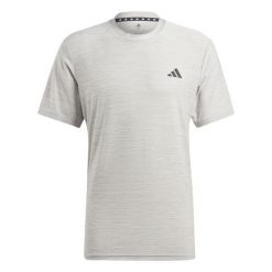 Rozciągliwa koszula adidas Essentials. Szare koszule męskie Adidas, s, bez wzorów, z materiału, bez kołnierzyka, bez ramiączek. Za 137.35 zł.