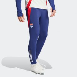 Spodnie piłkarskie treningowe ADIDAS Olympique Lyonnais 24/25. Spodnie dresowe damskie Adidas, s, z dresówki, do piłki nożnej. Za 309.99 zł.