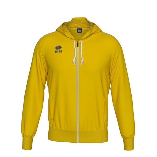 Errea Kurtka Jacob Ad Dorośli. Żółte kurtki treningowe męskie ERREA, m, bez wzorów, z materiału. Za 233.99 zł.