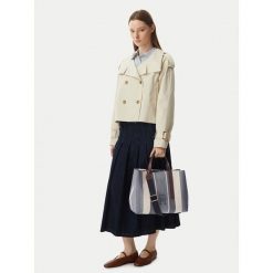 Torebka Tommy Hilfiger. Niebieskie torebki klasyczne damskie Tommy Hilfiger, bez wzorów, bez dodatków. Za 849.99 zł.