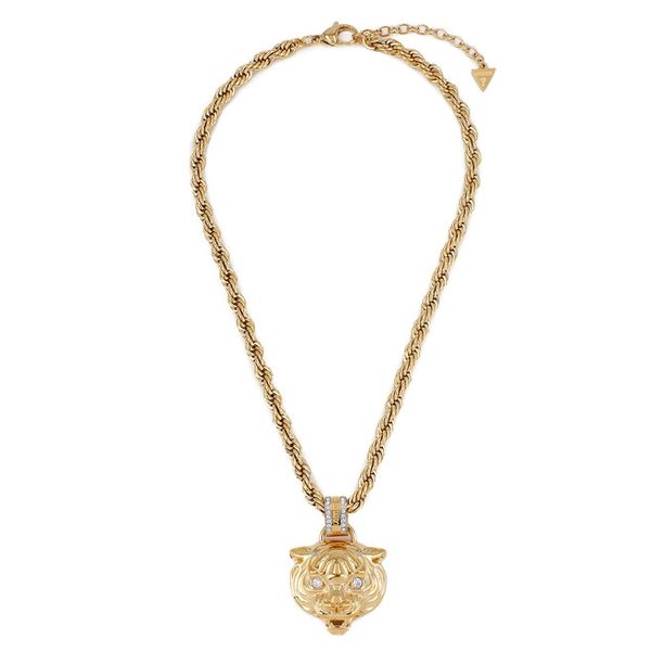 Naszyjnik Guess. Żółte naszyjniki damskie Guess, złote. Za 199.99 zł.