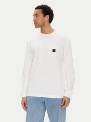 DC Shoes Bluza ADYKT03247 Biały Standard Fit. Białe bluzy bez kaptura męskie DC Shoes, m, z bawełny. Za 119.99 zł.