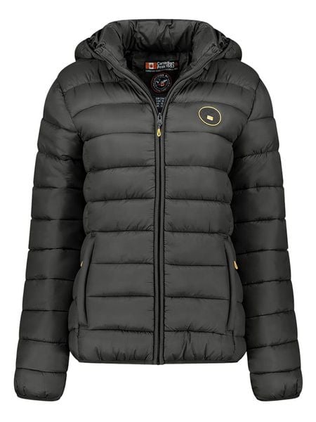 Canadian Peak Kurtka pikowana "Atikamapeak" w kolorze antracytowym rozmiar: L. Czarne kurtki damskie Canadian Peak, l, bez wzorów, bez kaptura. Za 156.61 zł.