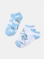 Skarpetki stopki 2 pack Hercules - wielobarwny. Skarpetki damskie Sinsay, bez wzorów. W wyprzedaży za 5.99 zł.