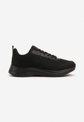 Czarne Buty Sportowe Sneakersy Ozdobione Tłoczeniem Sarivara. Czarne buty sportowe na co dzień męskie Born2be, z jeansu, bez zapięcia. Za 54.99 zł.