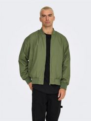 ONLY & SONS Kurtka "Gavin" w kolorze zielonym rozmiar: XXL. Zielone kurtki męskie Only & Sons, xxl, bez wzorów, bez kaptura. Za 74.63 zł.