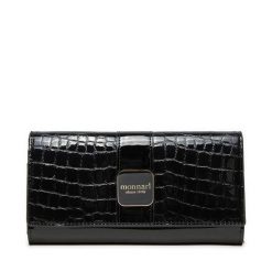 Portfel Monnari. Czarne portfele damskie Monnari, bez wzorów. Za 109.99 zł.