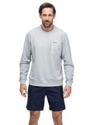 Bergans Bluza funkcyjna "Midtli" w kolorze zielonym rozmiar: L. Zielone bluzy bez kaptura męskie Bergans, l, z materiału. Za 210.32 zł.