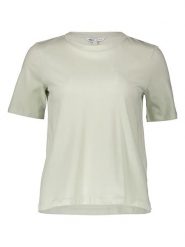 ONLY Koszulka w kolorze jasnozielonym rozmiar: XS. Zielone bluzki damskie Only, xs, bez wzorów, z bawełny, bez kołnierzyka, bez ramiączek. Za 26.99 zł.