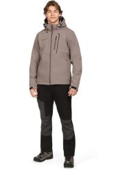 Alpine Pro Spodnie softshellowe "Akan 3" w kolorze czarnym rozmiar: 48. Czarne spodnie materiałowe męskie Alpine Pro, bez wzorów, z tkaniny, sportowe. Za 237.17 zł.