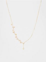 Naszyjnik z motywem kwiatów - wielobarwny. Naszyjniki damskie Reserved. W wyprzedaży za 35.99 zł.