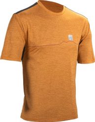 Koszulka rowerowa męska Leatt Jersey MTB Trail 1.0. Brązowe t-shirty sportowe męskie LEATT, m, z jersey, bez ramiączek, rowerowe. Za 235.39 zł.