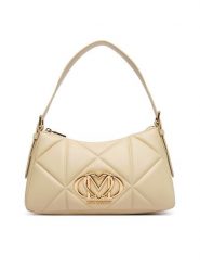 LOVE MOSCHINO Torebka JC4032PP1PLC0129 Beżowy. Brązowe torebki klasyczne damskie Love Moschino, bez wzorów, ze skóry, bez dodatków. Za 879.99 zł.
