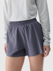 4F Szorty sportowe w kolorze niebieskim rozmiar: XS. Niebieskie spodenki sportowe damskie 4f, xs, z materiału, outdoorowe. Za 83.42 zł.