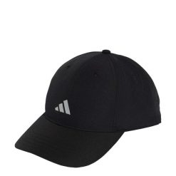 Czapka Z Daszkiem Running Essential Climacool 6 Panel. Czarne czapki męskie Adidas, bez wzorów. Za 109.00 zł.