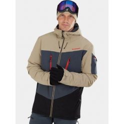 Kurtka Narciarska Męska Fundango Privet Allmtn. Brązowe kurtki męskie Fundango, na zimę, m, bez wzorów, sportowe, bez kaptura. Za 759.90 zł.