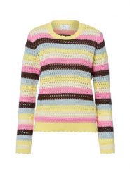 Nümph sweter z grubej dzianiny - NUMolina Kobiety Bawełna (100%) wielokolorowy, M. Swetry klasyczne damskie Nümph, na lato, m, z bawełny, bez kołnierzyka. Za 229.95 zł.