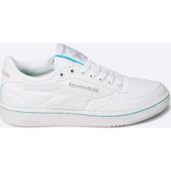 Reebok Classic - Buty Club C 85. Białe buty sportowe na co dzień damskie Reebok Classic, bez wzorów, z materiału, reebok classic. W wyprzedaży za 179.90 zł.
