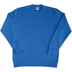 Damska Bluza Z Długim Rękawem I Okrągłym Dekoltem. Niebieskie bluzy bez kaptura damskie SG, s. Za 77.99 zł.