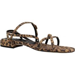 Sandały UNISA CHISUN LKD Nadruk zwierzęcy. Brązowe obuwie trekkingowe damskie Unisa. Za 437.99 zł.