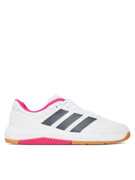 Adidas Buty na siłownię Dropset Base JS3164 Biały. Białe obuwie treningowe damskie Adidas, na fitness i siłownię. Za 239.99 zł.