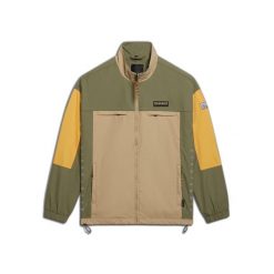 Kurtka Napapijri Boyd. Zielone kurtki męskie Napapijri, s, z aplikacjami, z materiału, eleganckie, bez kaptura. Za 581.50 zł.