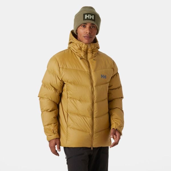 Kurtka z kapturem Helly Hansen Verglas Icefall. Brązowe kurtki męskie Helly Hansen, na zimę, m, bez wzorów, z puchu, casualowe, z kapturem. Za 1,133.00 zł.