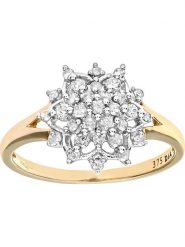 Revoni Złoty pierścionek z diamentami rozmiar: 54. Żółte pierścionki damskie Revoni, z diamentem, złote. Za 2,383.99 zł.