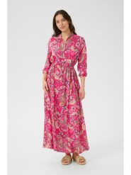 Cream Sukienka w kolorze różowym rozmiar: S/M. Różowe sukienki damskie Cream, m, bez wzorów, z wiskozy, bez kołnierzyka, bez ramiączek, maxi. Za 152.99 zł.