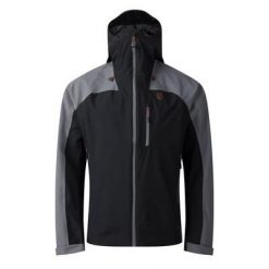 Męska wodoodporna kurtka turystyczna z kapturem Torrek III. Czarne kurtki męskie Dare 2b, m, bez wzorów, z poliesteru, sportowe, z kapturem. W wyprzedaży za 479.99 zł.