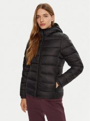 Champion Kurtka zimowa 117568 Czarny Custom Fit. Czarne kurtki damskie CHAMPION, na zimę, s, bez wzorów, z syntetyku, bez kaptura. Za 309.99 zł.