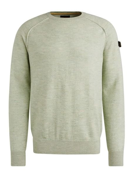 PME Legend Sweter w kolorze jasnozielonym rozmiar: L. Zielone swetry męskie PME Legend, l, bez wzorów, bez kołnierzyka. Za 253.95 zł.