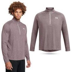 Koszulka męska treningowa Under Armour Tech z długim rękawem. Szare koszulki męskie z długim rękawem Under Armour, m. Za 149.99 zł.