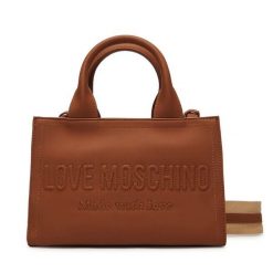 Torebka LOVE MOSCHINO. Brązowe torebki klasyczne damskie Love Moschino, bez wzorów, bez dodatków. Za 879.99 zł.